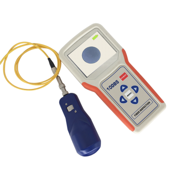 100BS Handheld Fiber Optic Microscope High Quality Fibre Optique Inspector Kit FTTH Optical Connectors Inspection Probe Optic Scope