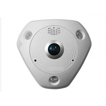 12MP Full HD 15M IR 360 Degree View Angle ICR Fisheye Network Camera Smart IPC IP CCTV Camera Support Heat Map
