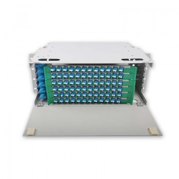 72 Duplex LC ODF FDU Full Loaded, With Adapters, Pigtails and All Installation Accessories