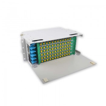 72 ST ODF FDU Full Loaded, With Adapters, Pigtails and All Installation Accessories