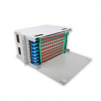 96 FC ODF FDU Full Loaded, With Adapters, Pigtails and All Installation Accessories