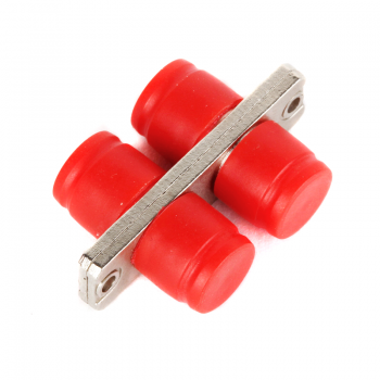 Mating sleeve adaptor, FC & FC connecting port, duplex, rectangle shape, zirconia internal tube, metal material
