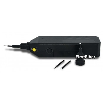 CLE-ELE 2.5 and 1.25mm Electric fiber ferrule cleaner suitable for cleaning fiber optic connectors and adapters