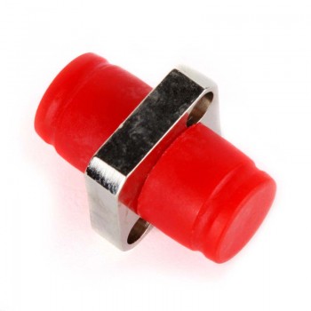 Mating sleeve adaptor, FC & FC connecting port, simplex, square shape, zirconia internal tube, metal material