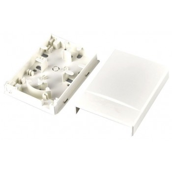 FF-FOS1D Fiber Optic Socket Faceplate for Indoor Cable 1 Core Wall Mounting