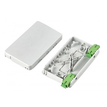 FF-FOS2K Fiber Optic Socket Faceplate for Indoor Cable 2 CoreS Wall Mounting 116*70*15MM