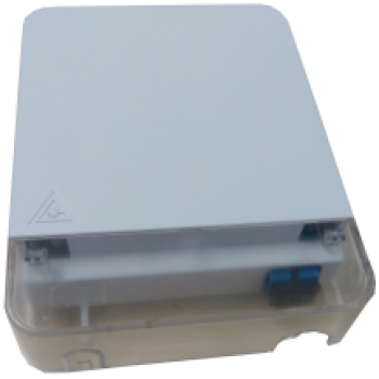 FF-FOS1B 1 Core FTTH Fiber Socket (Max Capacity: 1 cores ), Wall Mounting, 115x86x23mm