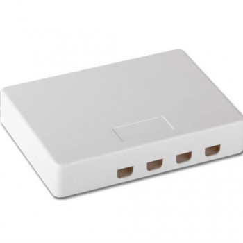 FF-FOS4A 4 Cores FTTH Fiber Socket (Max Capacity: 4 cores ), Wall Mounting, 150x110x33mm
