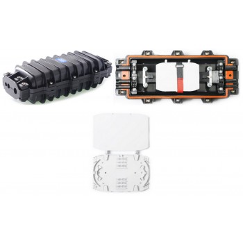 FOSCIE6 Inline Type Fiber Optic Splice Closure (FOSC)