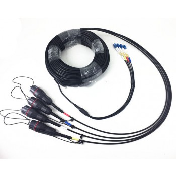 FULLAXS 8 Cores DLC CPRI Optical Cable
