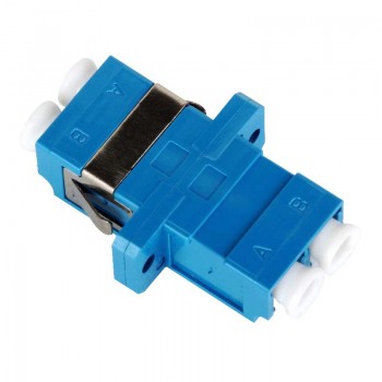 Mating sleeve adaptor, LC/UPC & LC/UPC connecting port, duplex, rectangle shape, zirconia internal tube