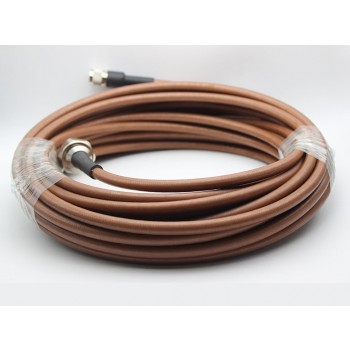 RF Straight N Male to N Male Patch Cable for High Power Value RG393 50ohm Cable