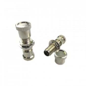 Adapter Optical Fiber Connector Metal SMA905 SMA906 Female to Female Flange Coupler
