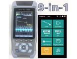 FF-980REV mini pro OTDR Reflectometer 9 functions in 1 device OPM OLS VFL Event Map RJ45 Ethernet Cable Sequence Distance Tracker