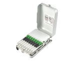 FF-FTB8L 8 Cores Optical Terminal Box (Max Capacity: 8 cores SC), Support Wall Mounting