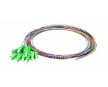 12 Colors SC/APC fiber Pigtail cable G657A 12 Cores 12 Fibers Simplex 9/125 Single Mode Pigtail 0.9mm