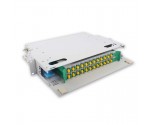 24 ST ODF FDU Full Loaded, With Adapters, Pigtails and All Installation Accessories