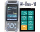 FF-980REV mini pro OTDR Reflectometer 9 functions in 1 device OPM OLS VFL Event Map RJ45 Ethernet Cable Sequence Distance Tracker