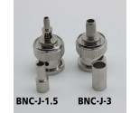 BNC Connector BNC-J-1.5 BNC-J-3 for 50-3 RG142 316 Coaxial Cable