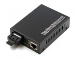 Ethernet to Fiber Converter, Single-mode SC, 25km, 10/100TX to 100FX 