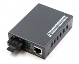 Ethernet to Fiber Converter, Single-mode SC, 80km 10/100TX to 100FX 