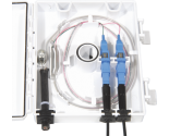 FF-FTB2B 2 Cores Optical Terminal Box (Max Capacity: 2 cores SC), Support Wall Mounting, 150*120*37mm