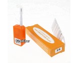 Short Fiber Optic Cleaner for Both 2.5mm FC SC ST and 1.25mm LC MU Male Connectors and Bulkhead Adapters