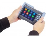 FC1300 Fiber & Copper Multimeter with Auto OTDR Expert OTDR Event Map Optical Power Meter Optical Light Source Insertion Loss  Visual Fault Locator RJ45 Cable Tracking RJ45 Cable Sequence RJ45 Cable Length Space Distance LED Light