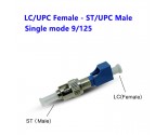 LC Female - ST male Fiber Connector Jointer Optical Fiber LC to ST Coupler Adapter