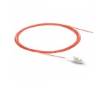 LC OM2 fiber Pigtail Simplex 50/125 Multi Mode Fiber Optic Pigtail 0.9mm Jacket
