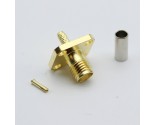 SMA-KF-1.5 SAM Adapter for RG316 Coaxial Cable