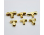 SMA Triple T Type RF Connector Splitter 3 Ways