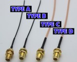 SMA Welding Cable for antenna connection 3G/4G/2.4G wireless module route modified welding SMA male and female head