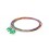 12 Colors LC/APC fiber Pigtail cable G657A 12 Cores 12 Fibers Simplex 9/125 Single Mode Pigtail 0.9mm