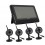 2.4G 4CH QUAD DVR Security CCTV Camera System Digital Wireless Kit Baby Monitor 7 TFT LCD Monitor+ 4 Cameras