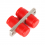 Mating sleeve adaptor, FC & FC connecting port, duplex, rectangle shape, zirconia internal tube, metal material