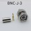 BNC Connector BNC-J-1.5 BNC-J-3 for 50-3 RG142 316 Coaxial Cable