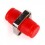 Mating sleeve adaptor, FC & FC connecting port, simplex, square shape, zirconia internal tube, metal material