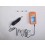FF-600AH Fiber Optic MicroScope Fiber Optic Connector Inspection Video optical fiber Inspection Probe and Display 250X