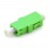 Mating sleeve adaptor, LC/APC & LC/APC connecting port, simplex, rectangle shape, zirconia internal tube, metal material