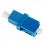 Mating sleeve adaptor, LC/UPC & LC/UPC connecting port, simplex, rectangle shape, zirconia internal tube, metal material