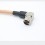 RF Elbow N Male to N Male Patch Cable for High Power Value RG393 Cable