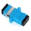 Mating sleeve adaptor, SC/UPC & SC/UPC connecting port, simplex, rectangle shape, zirconia internal tube