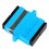 Mating sleeve adaptor, SC/UPC & SC/UPC connecting port, duplex, rectangle shape, zirconia internal tube