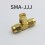 SMA Triple T Type RF Connector Splitter 3 Ways