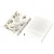 FF-FOS1D Fiber Optic Socket Faceplate for Indoor Cable 1 Core Wall Mounting