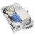 FFGFS-16C 16 Cores Optical Splitter Box (Max Capacity: 16 cores ), Wall Mounting, Pole Mounting, Support Cable Uncuting, 320x240x100mm