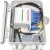 FFGFX-16F 16 Cores Optical Splitter Box (Max Capacity: 16 cores ), Wall Mounting, Pole Mounting, Support Cable Uncuting, 390x288x105mm