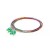 12 Colors LC/APC fiber Pigtail cable G657A 12 Cores 12 Fibers Simplex 9/125 Single Mode Pigtail 0.9mm