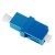 Fixed value bulkhead single mode mechanical attenuator LC - LC